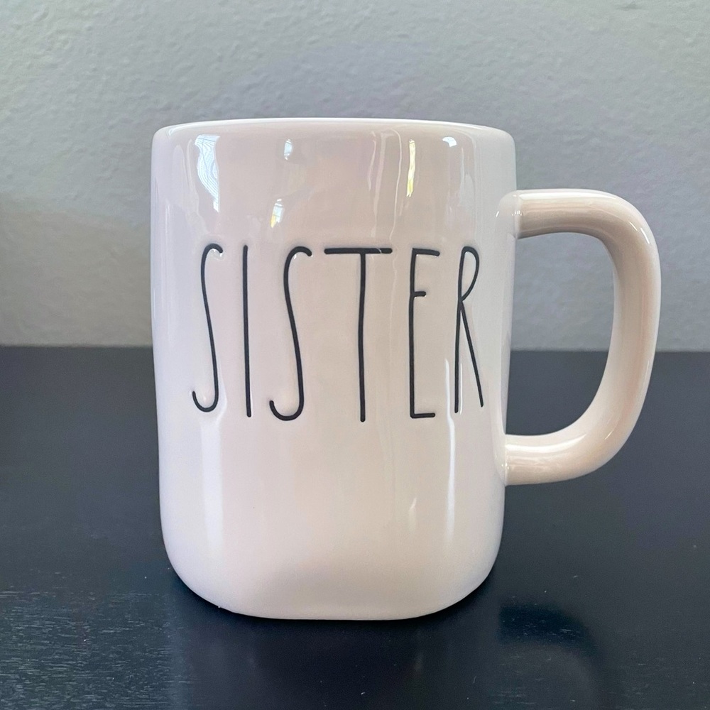 Rae Dunn SISTER Mug VHTF Brand New 💕
